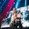 Airbag en vivo durante el Jinetes Cromados Tour en el Estadio River Plate