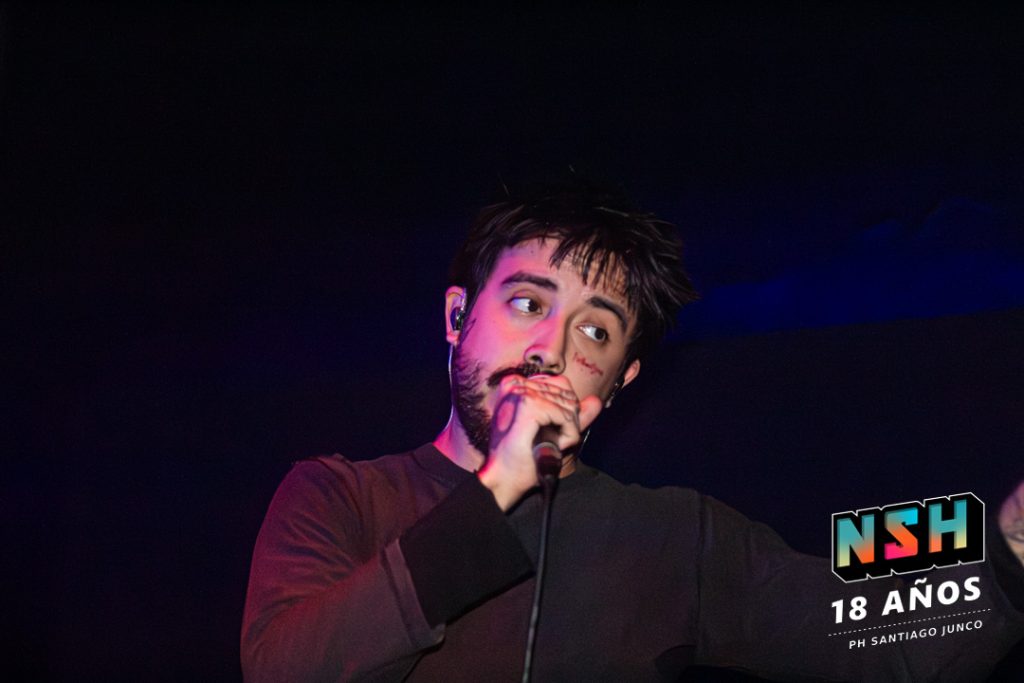 Ill Quentin en vivo en el Club de la Música de Villa Ballester, show del 12 de julio de 2025
