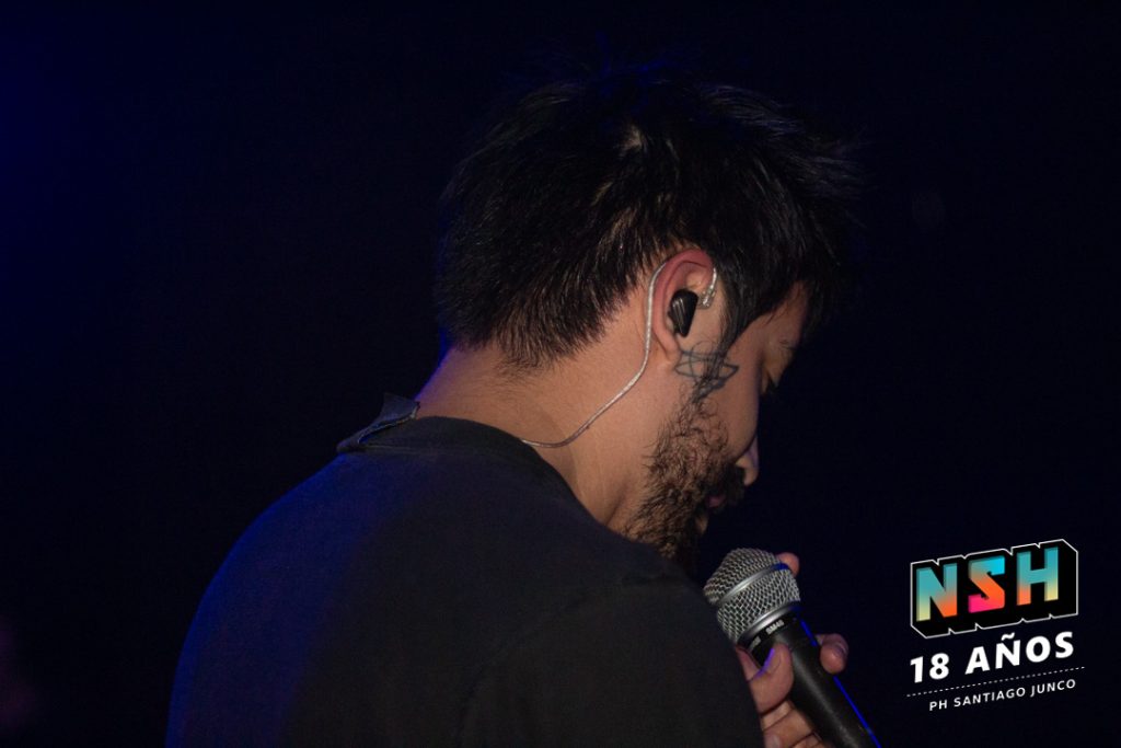 Ill Quentin en vivo en el Club de la Música de Villa Ballester, show del 12 de julio de 2025