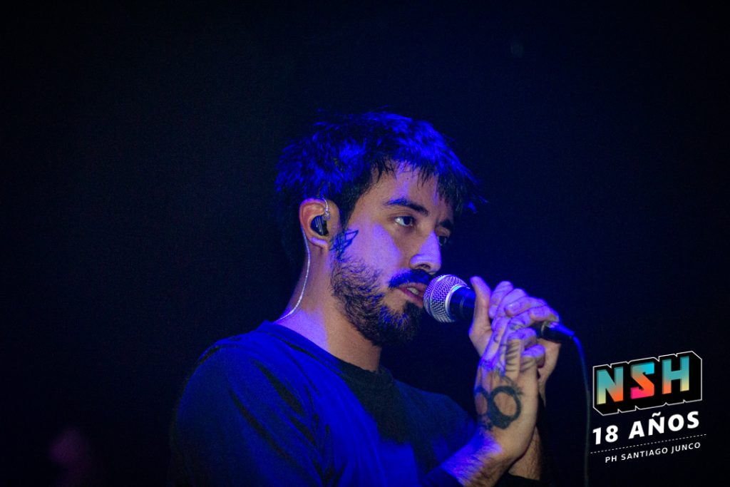 Ill Quentin en vivo en el Club de la Música de Villa Ballester, show del 12 de julio de 2025