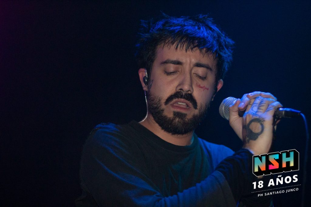 Ill Quentin en vivo en el Club de la Música de Villa Ballester, show del 12 de julio de 2025