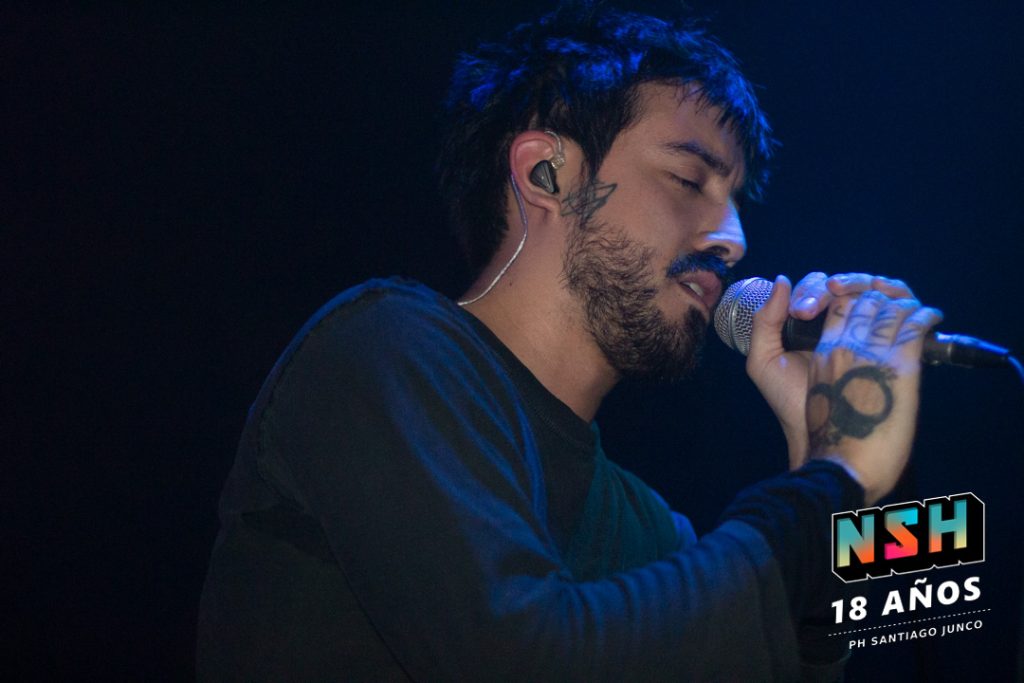 Ill Quentin en vivo en el Club de la Música de Villa Ballester, show del 12 de julio de 2025