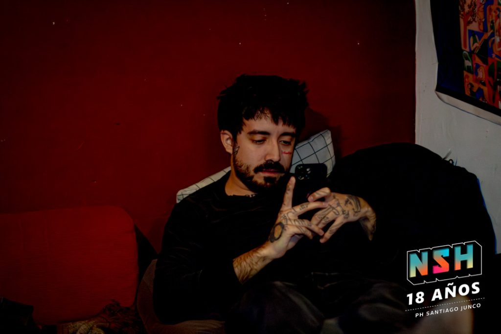 Ill Quentin en vivo en el Club de la Música de Villa Ballester, show del 12 de julio de 2025