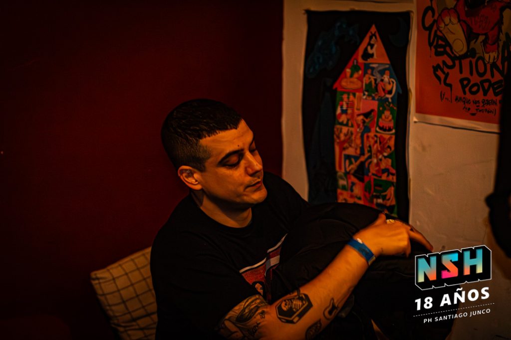 Ill Quentin en vivo en el Club de la Música de Villa Ballester, show del 12 de julio de 2025