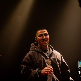 Nacho Ag durante su show del 13 de julio en Niceto Club