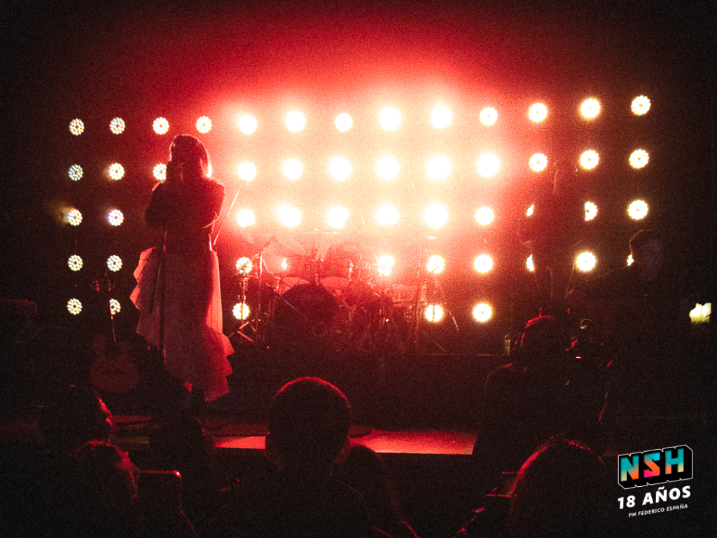 Camilú en vivo en Niceto Club durante el inicio de su nueva gira musical en 2025