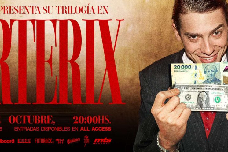 Marttein en vivo presentando “Espectacular” en Teatro Vorterix, Buenos Aires