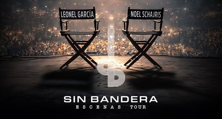 Sin Bandera en vivo en el Movistar Arena el 14 de febrero de 2026