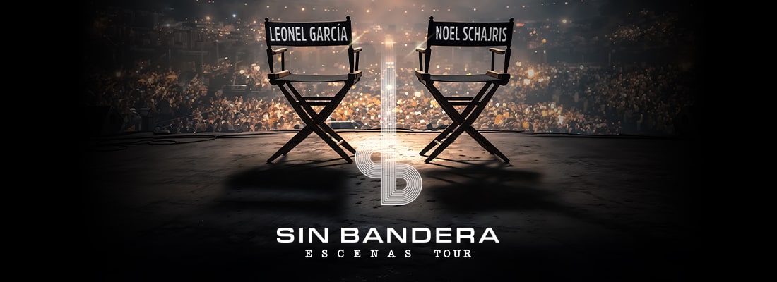 Sin Bandera en vivo en el Movistar Arena el 14 de febrero de 2026