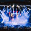 Cuarteto de Nos en vivo en el Estadio Ferro, presentando su álbum Puertas ante miles de fanáticos en Buenos Aires