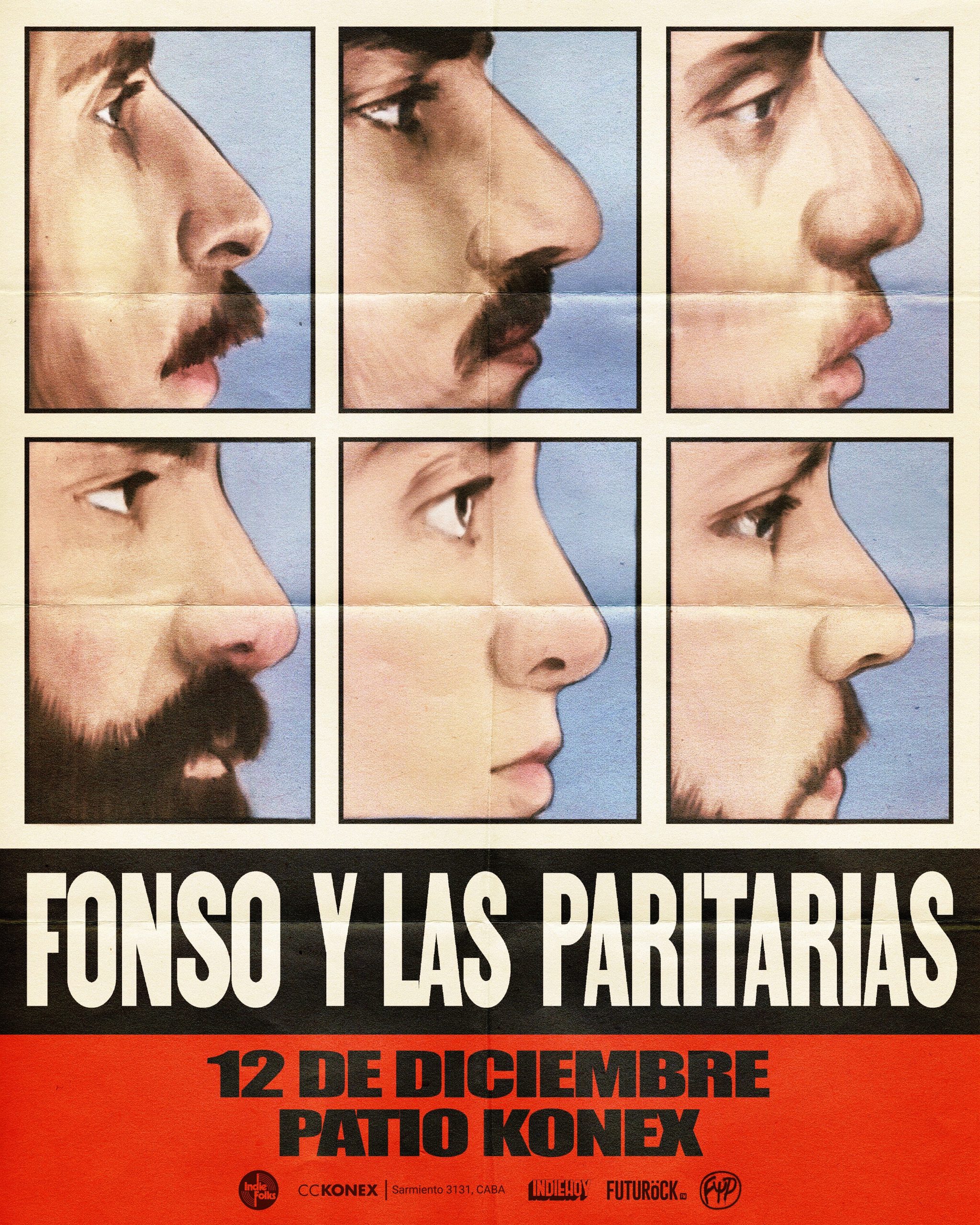 foto de the lemon twigs Fonso y Las Paritarias en vivo despidiendo el año en Ciudad Cultural Konex.