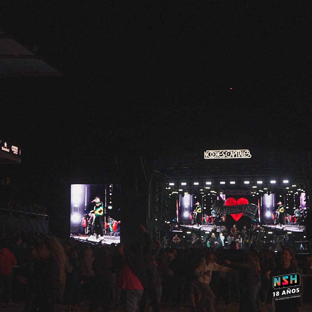 La fiesta de Los Auténticos Decadentes en Noches Capitales