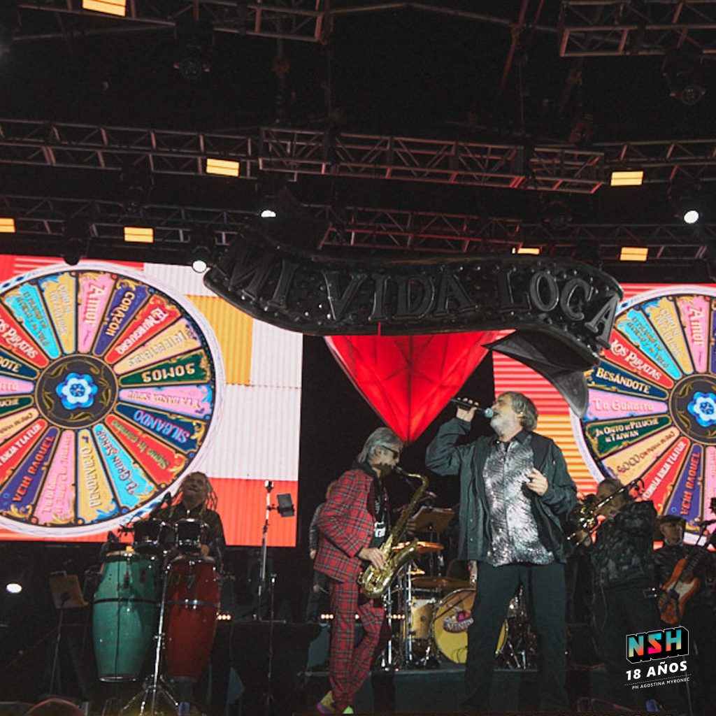 Show de Los Auténticos Decadentes en el Hipódromo de La Plata.