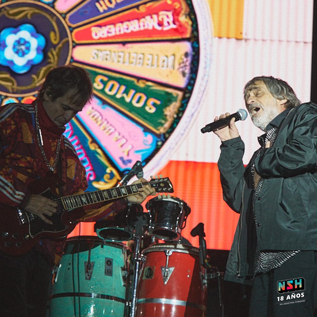 Los Auténticos Decadentes desatan la alegría en La Plata.