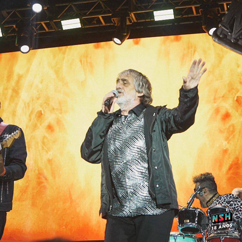 Los Auténticos Decadentes y su energía en el escenario.