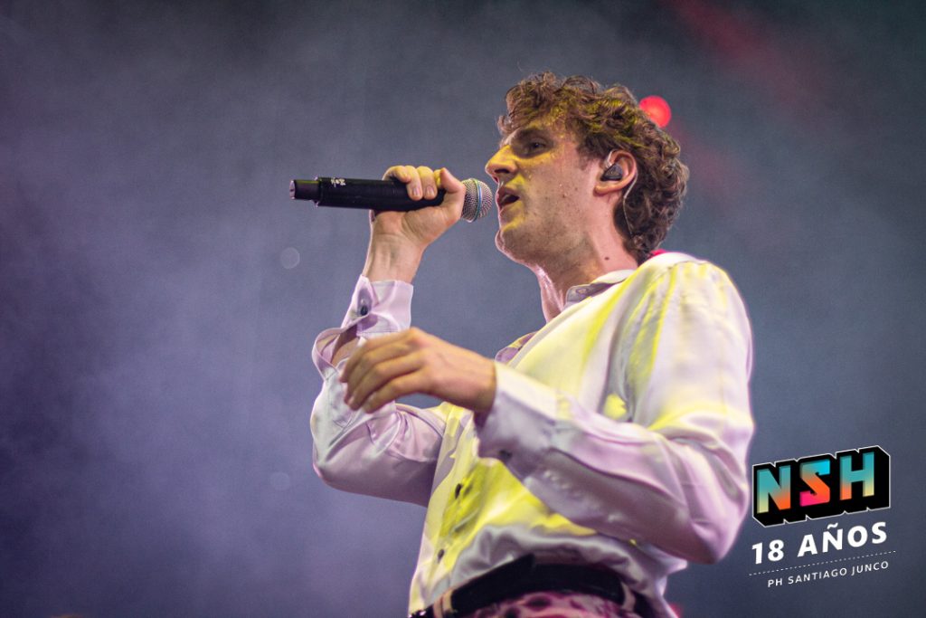 Louta en vivo durante su show en el Harlem Festival 2025