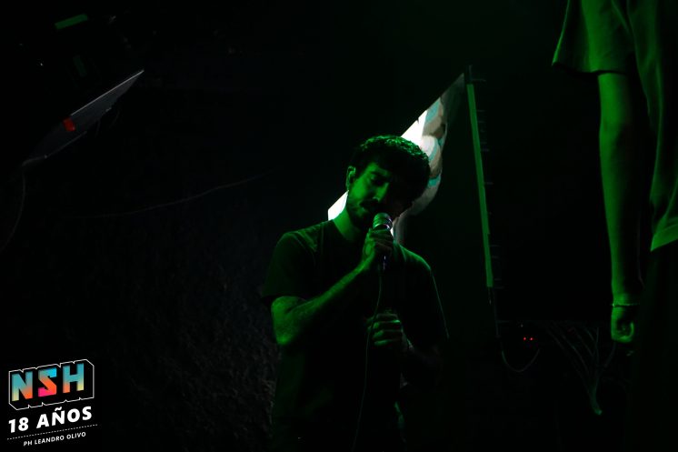 Ill Quentin en vivo en Uniclub durante su show de rap argentino