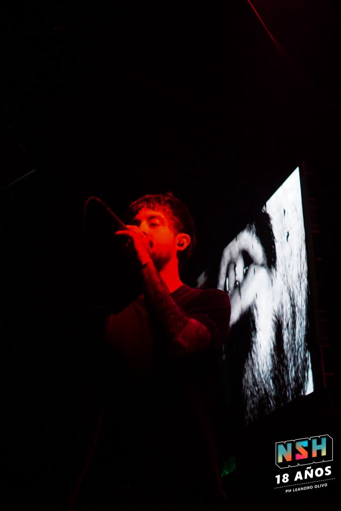 Ill Quentin en vivo en Uniclub durante su show de rap argentino