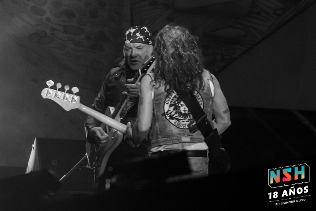 La Renga en vivo en el Estadio Suppici de Colonia del Sacramento ante 20 mil personas.