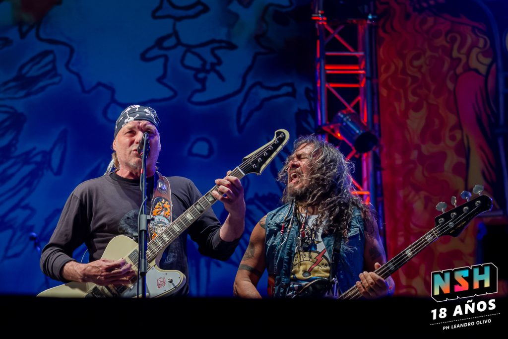 La Renga en vivo en el Estadio Suppici de Colonia del Sacramento ante 20 mil personas.