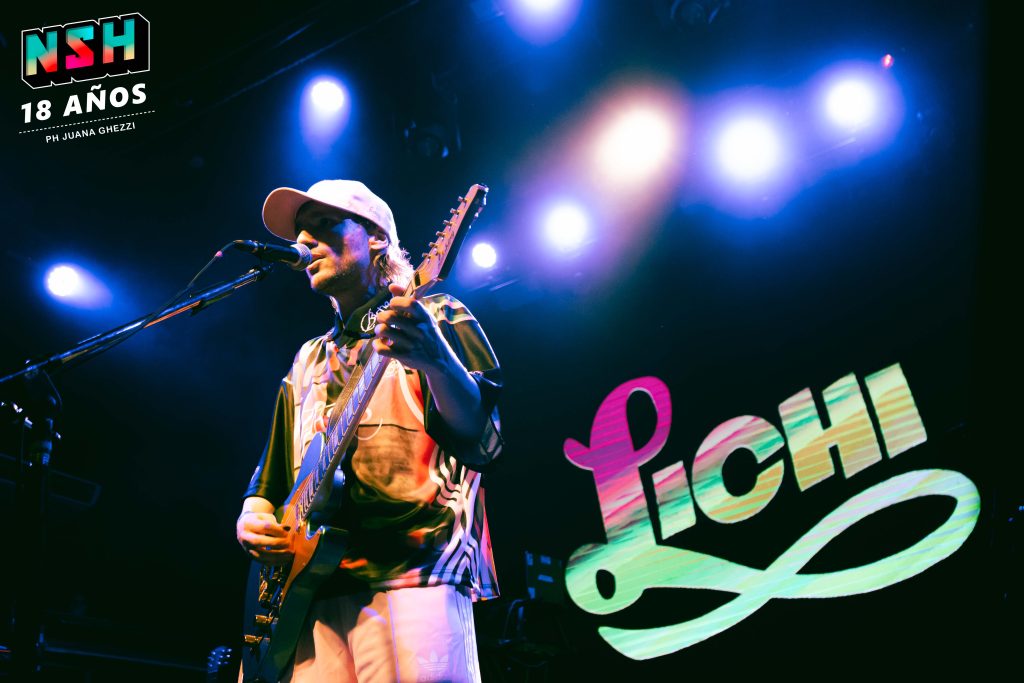 Lichi en vivo en Niceto Club durante la presentación de su disco “¡Cocoliche!”