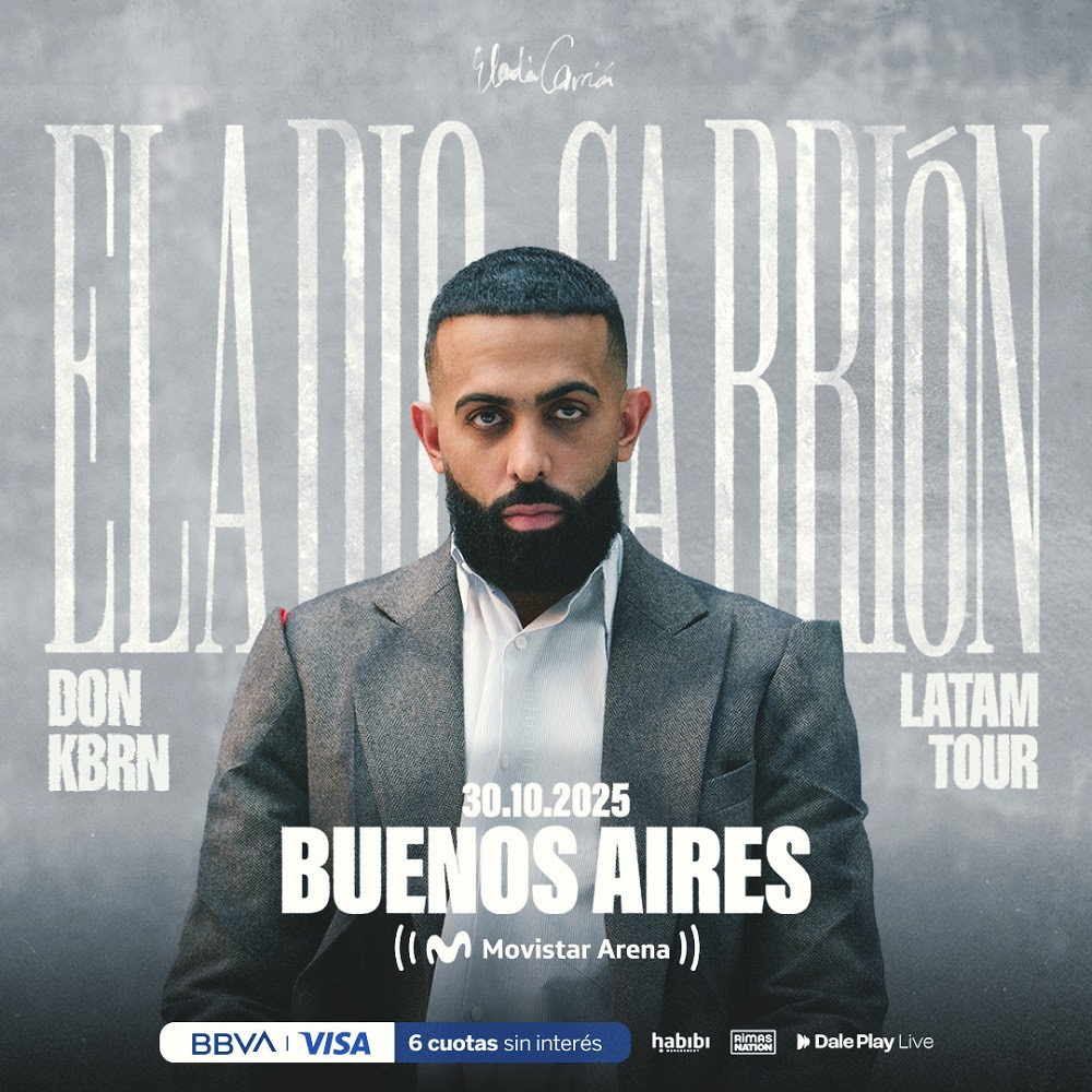 Eladio Carrión en vivo en el Movistar Arena de Buenos Aires, 30 de octubre de 2025