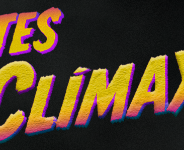 Flyer Militantes del Climax en Art Media. Noviembre 2025