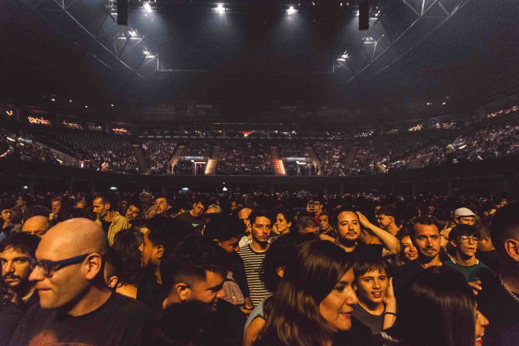 Bersuit en vivo en el Movistar Arena – Foto de Camila Sebastiao