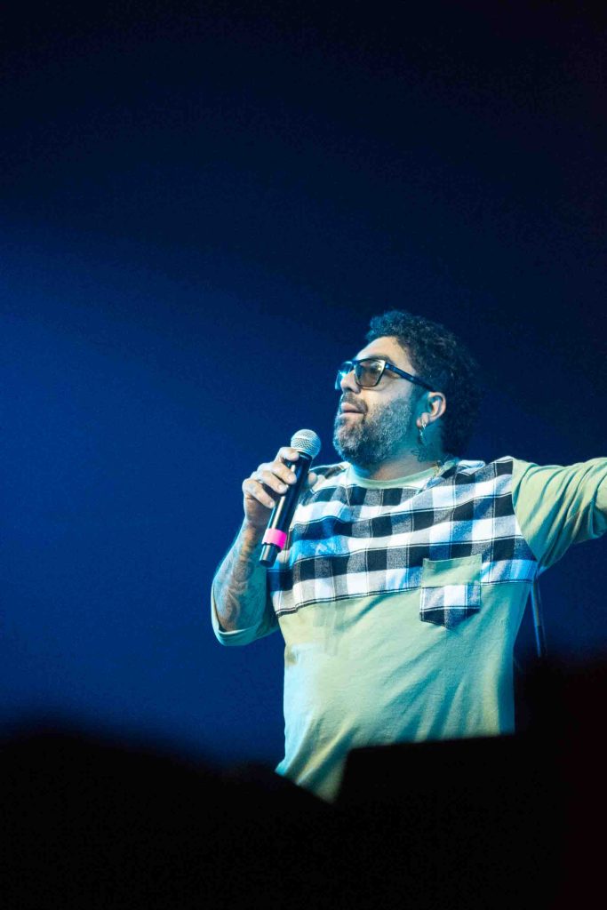 Invitados especiales compartiendo el escenario con Bersuit – Imagen por Camila Sebastiao