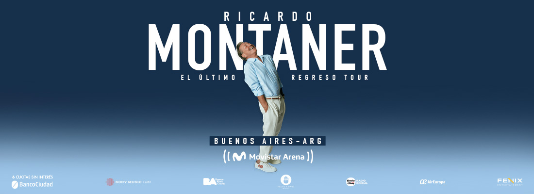 Montaner Movistar Arena. Flyer