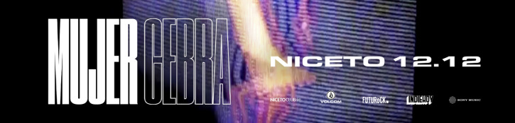 Mujer Cebra Niceto Flyer. Diciembre 2025