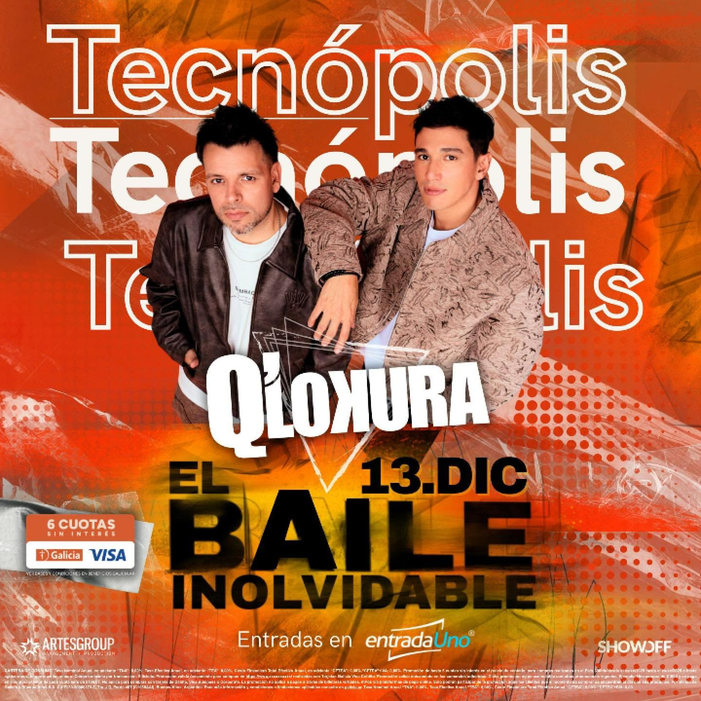 Q´Lokura Flyer Tecnópolis