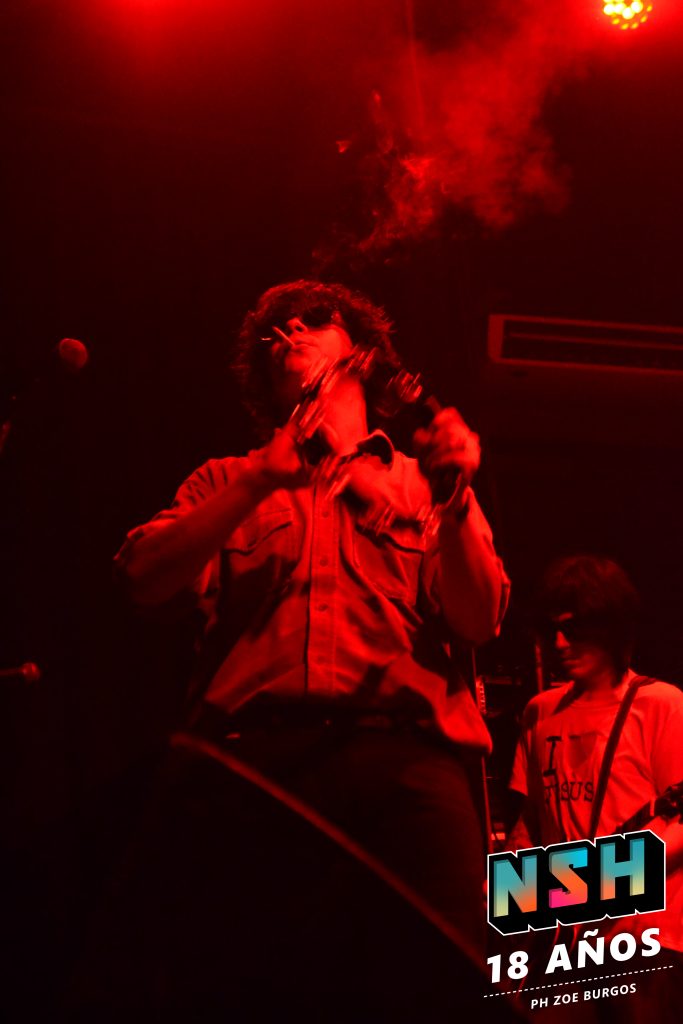 Winona Riders en vivo en Niceto Club el 31 de octubre, durante su show de Halloween.