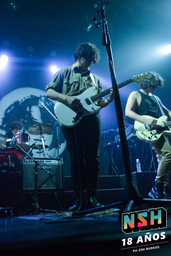 Winona Riders en vivo en Niceto Club el 31 de octubre, durante su show de Halloween.