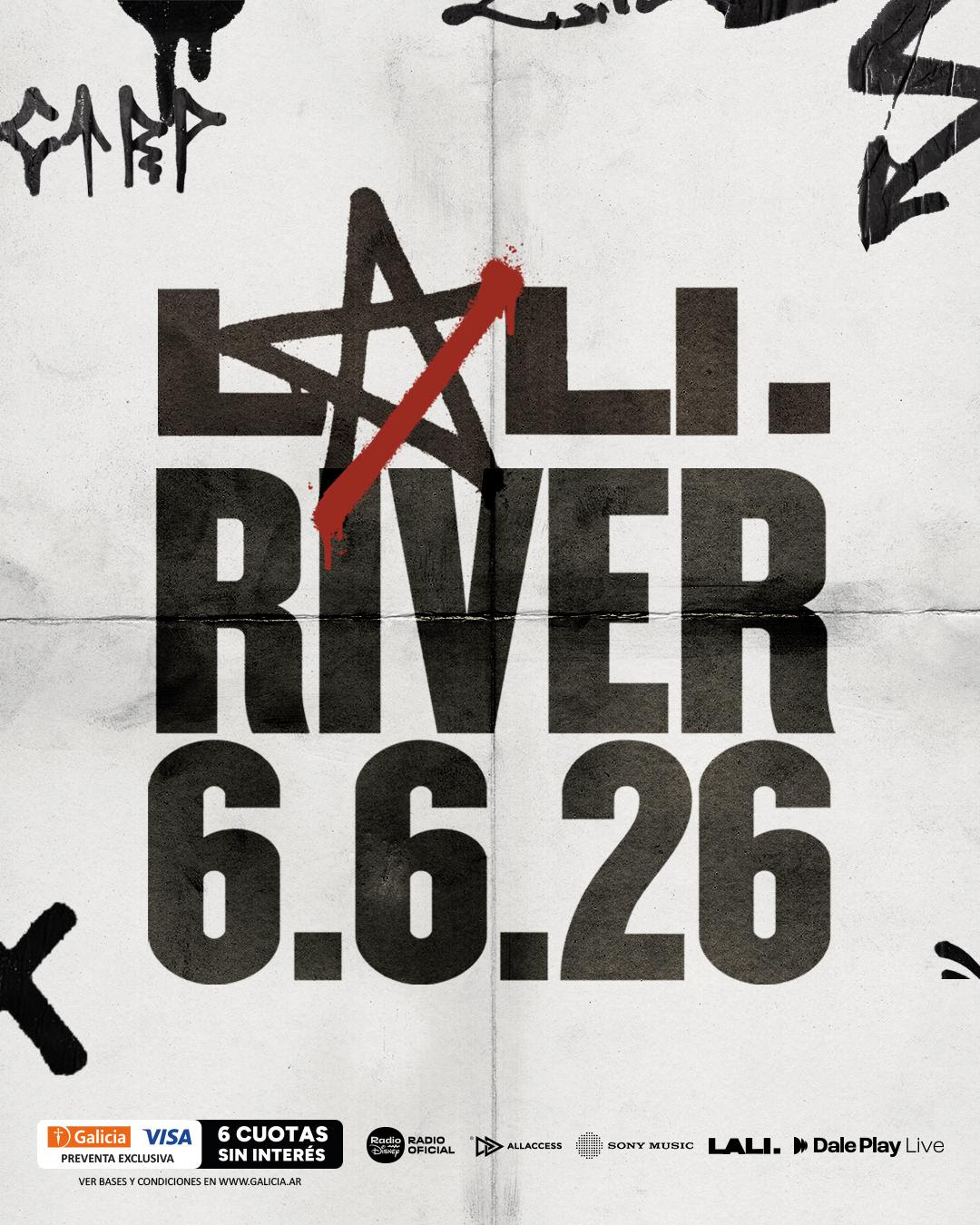 Lali atiende al demonio en River: la artista corona un año consagratorio con un anuncio monumental