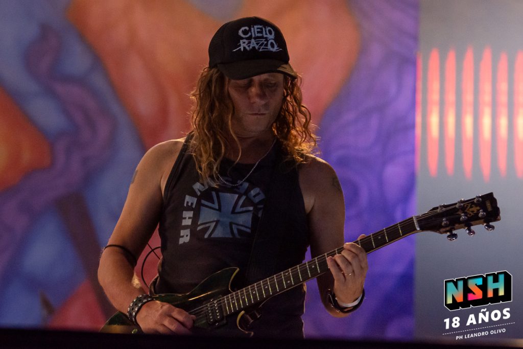 Cielo Razzo en acción en una noche histórica en Rosario