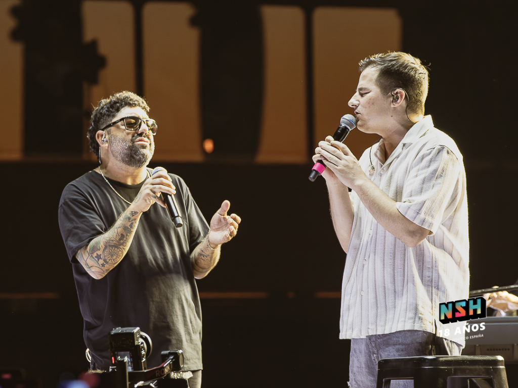 Nahuel Penissi con Cruzando el Charco en el Movistar Arena.
Ph. Federico España