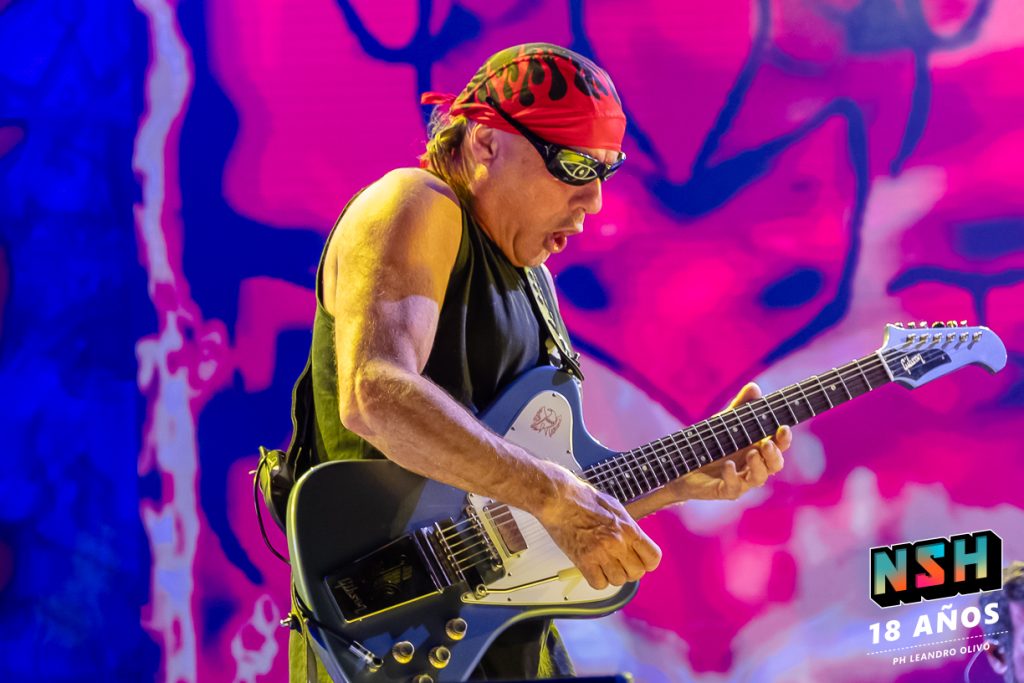 La Renga desplegó un show extenso en Rosario