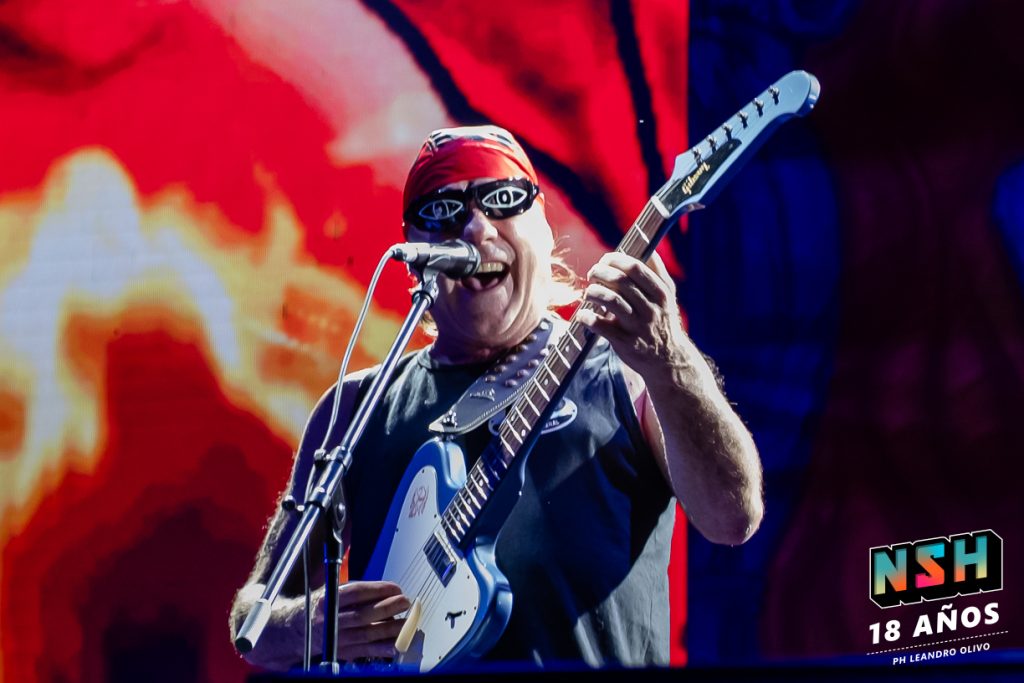 La Renga desplegó un show extenso en Rosario