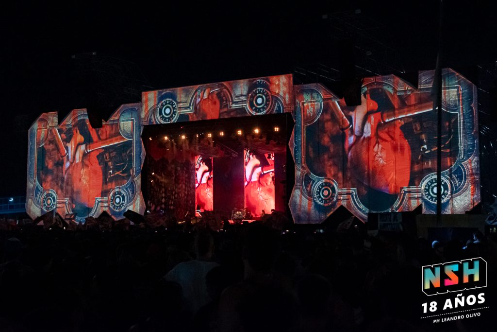 La Renga en escenario al aire libre en diciembre de 2025