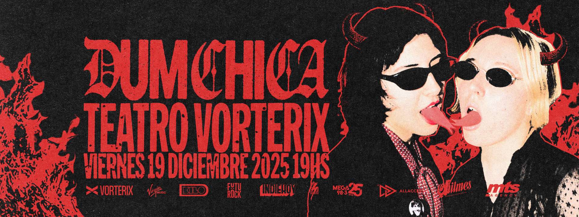 Dum Chica Vorterix 2025 Flyer