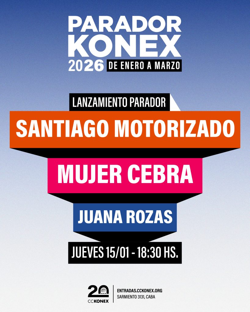 Parador Konex Apertura Flyer