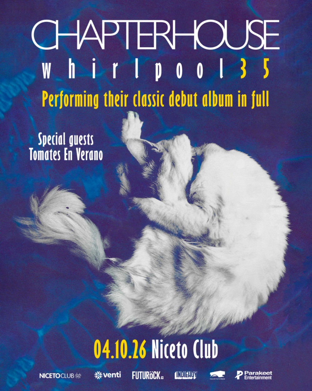 Chapterhouse en Buenos Aires en Niceto Club (+18 años)