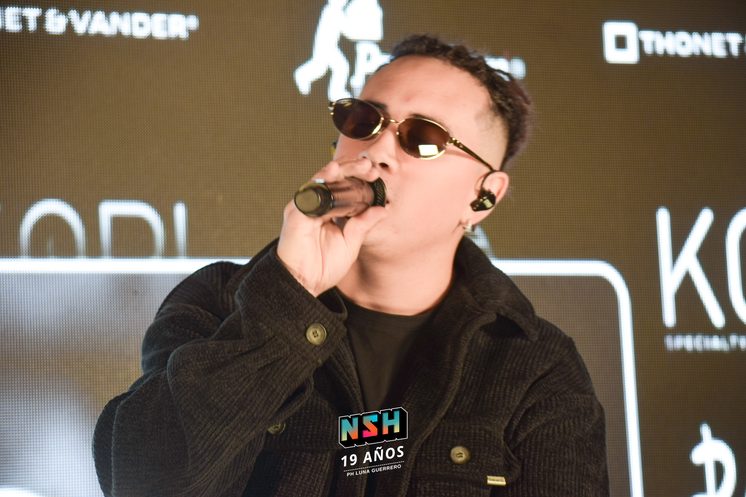 FMK durante la presentación de su nuevo single “Quién te entiende” en Kopi Café.