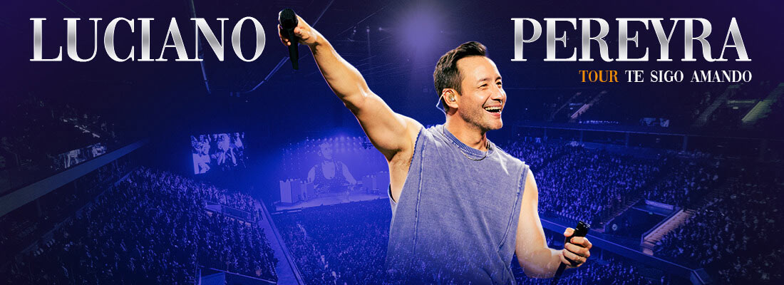 Luciano Pereyra presenta su gira Te Sigo Amando el 24 de octubre de 2026 en el Movistar Arena de Buenos Aires.