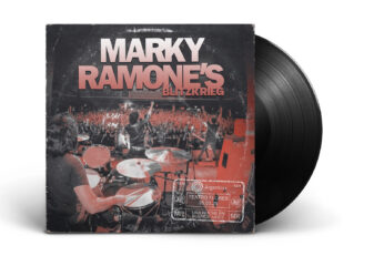 Marky Ramone, baterista de Ramones, en una foto promocional de su show con Marky Ramone’s Blitzkrieg en Argentina.