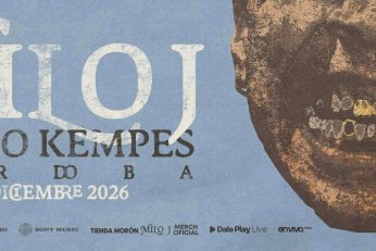 Milo J presenta su show 360° el 5 de diciembre de 2026 en el Estadio Mario Alberto Kempes de Córdoba.